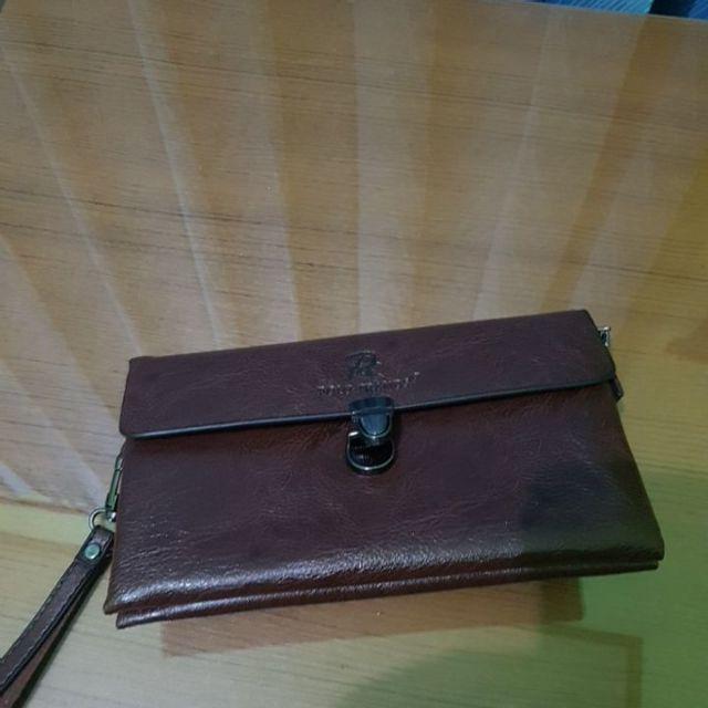 FASHION DIARY ORIGINAL Hand Bag Dompet Tangan Pria 