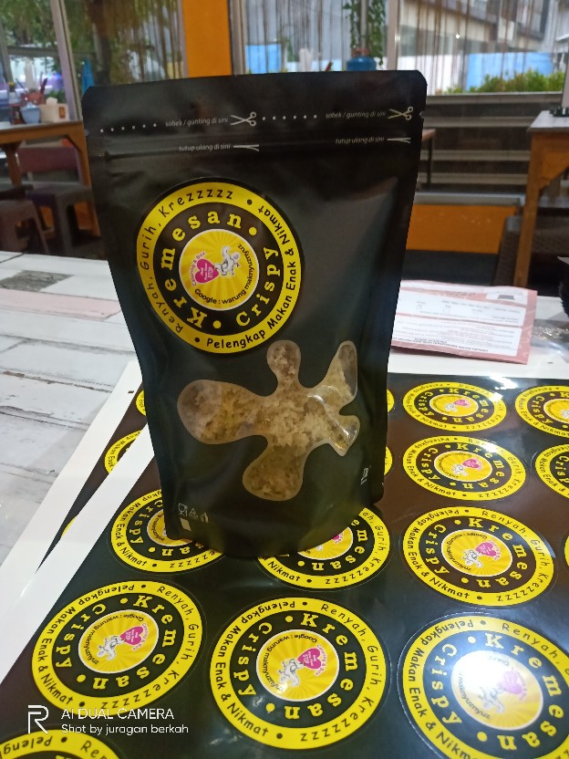 Standing Pouch Transmetz Window Kombinasi 13x20.5 Black Hitam White Putih 250z