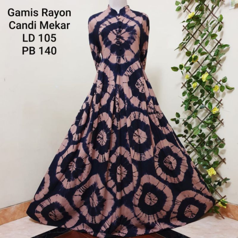 GAMIS TWILL RAYON CANDI MEKAR