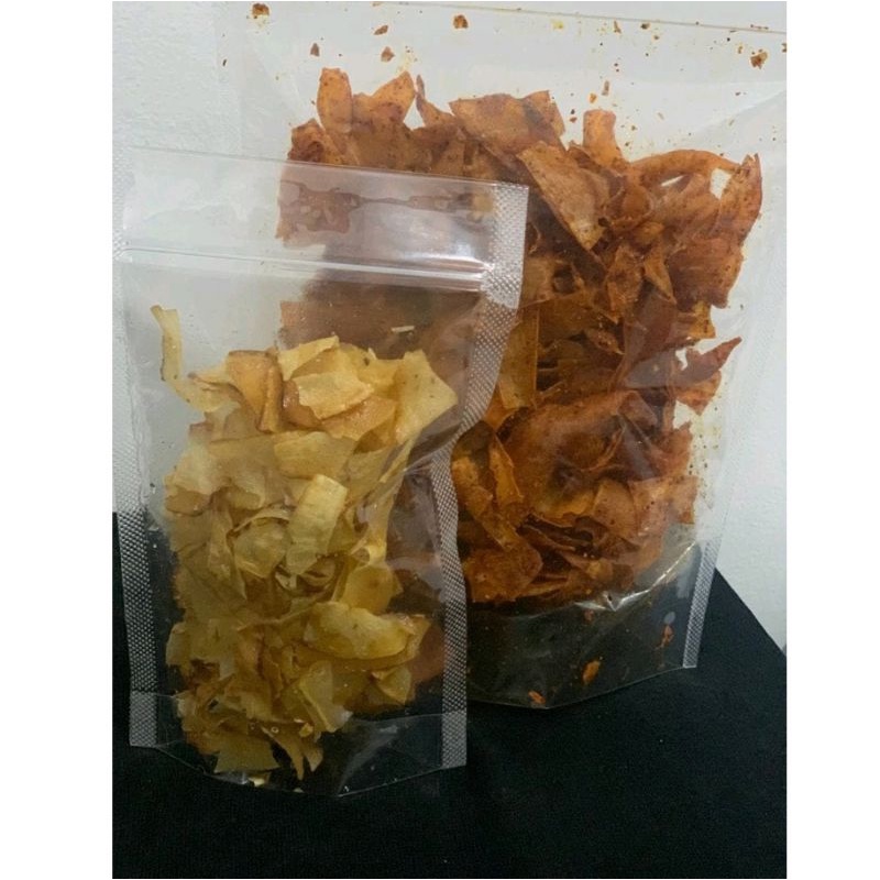 

keripik singkong cemilan pedas