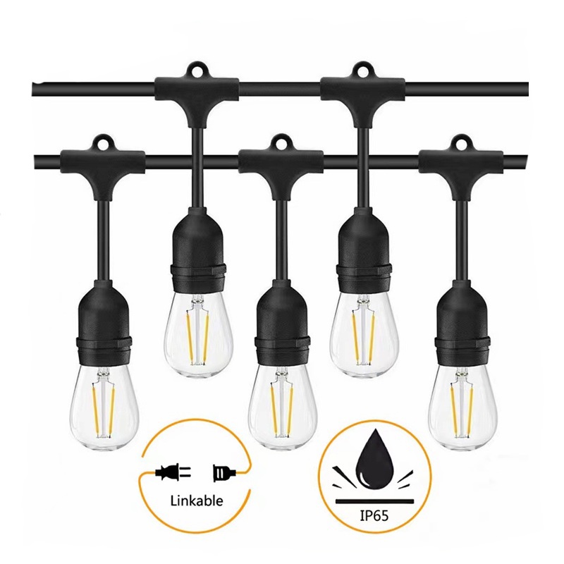 Kabel Fitting Lampu Gantung Outdoor 10 Meter 20 Fitting / Fitting Lampu Gantung Dekorasi Cafe