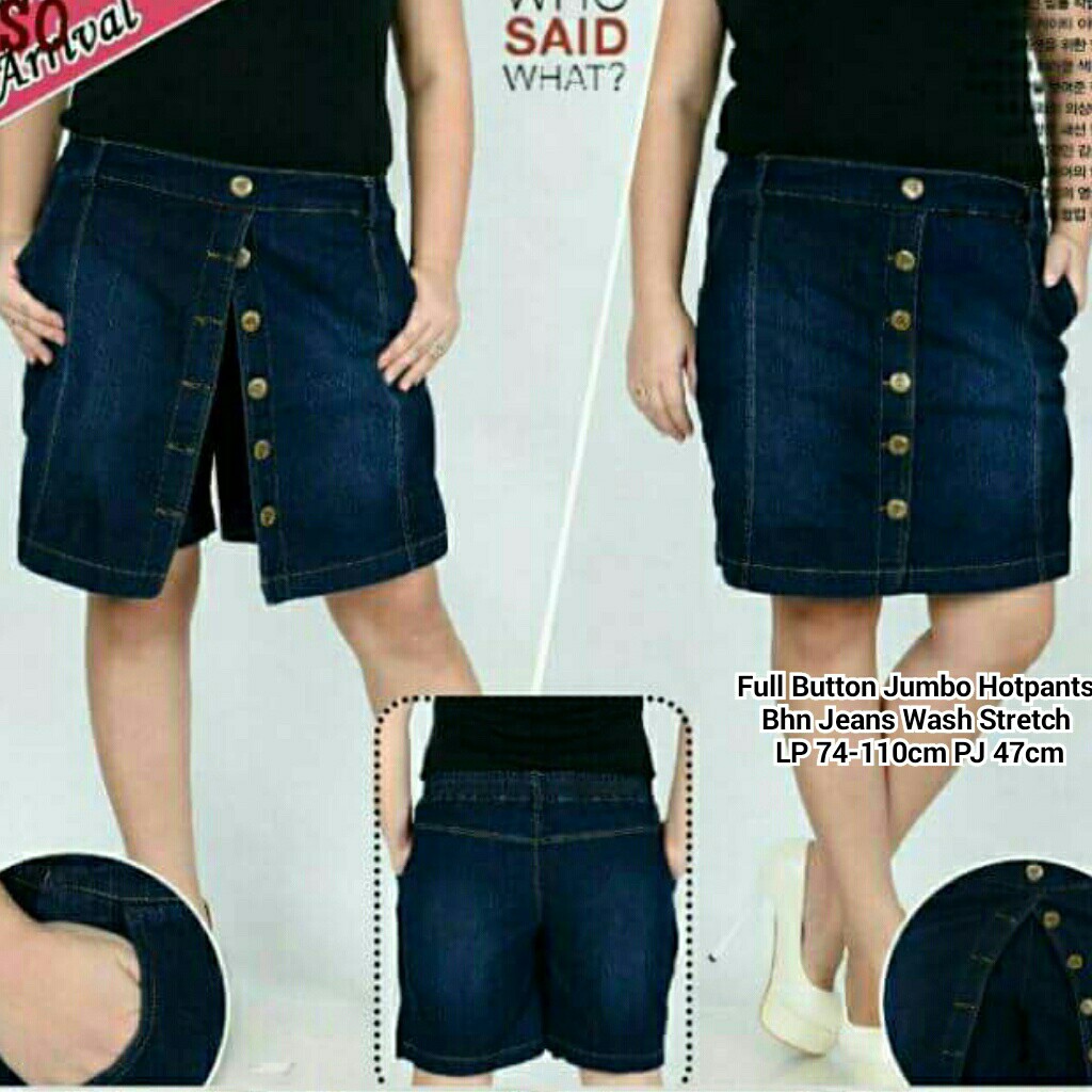 SB Collection Celana Pendek Anindita Jumbo Jeans