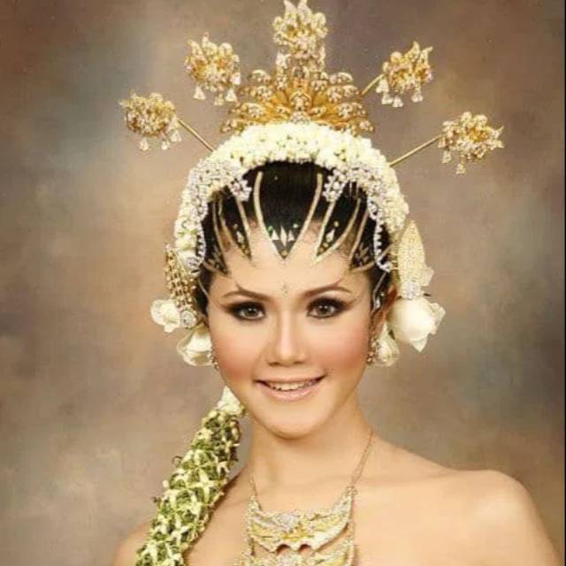 SET MELATI RONCE PENGANTIN JAWA SOLO JOGJA SIAP PAKAI BAHAN KAIN BERKWALITAS