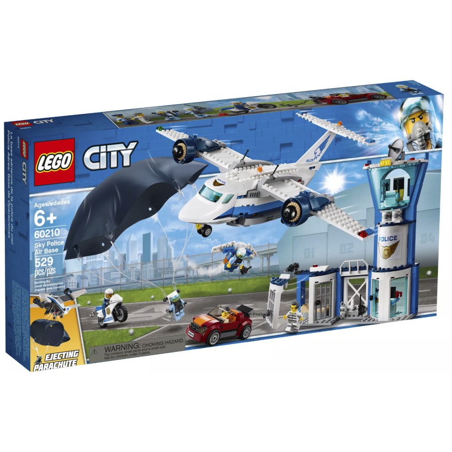 lego city police airplane