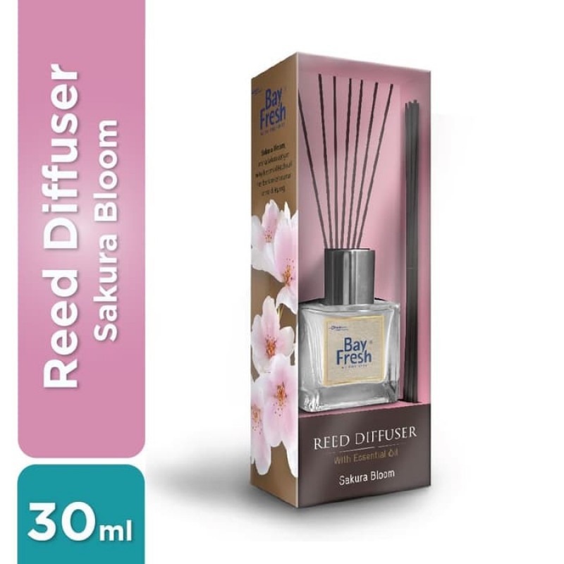 Bayfresh Reed Diffuser Device Pengharum Ruangan - Sakura Bloom