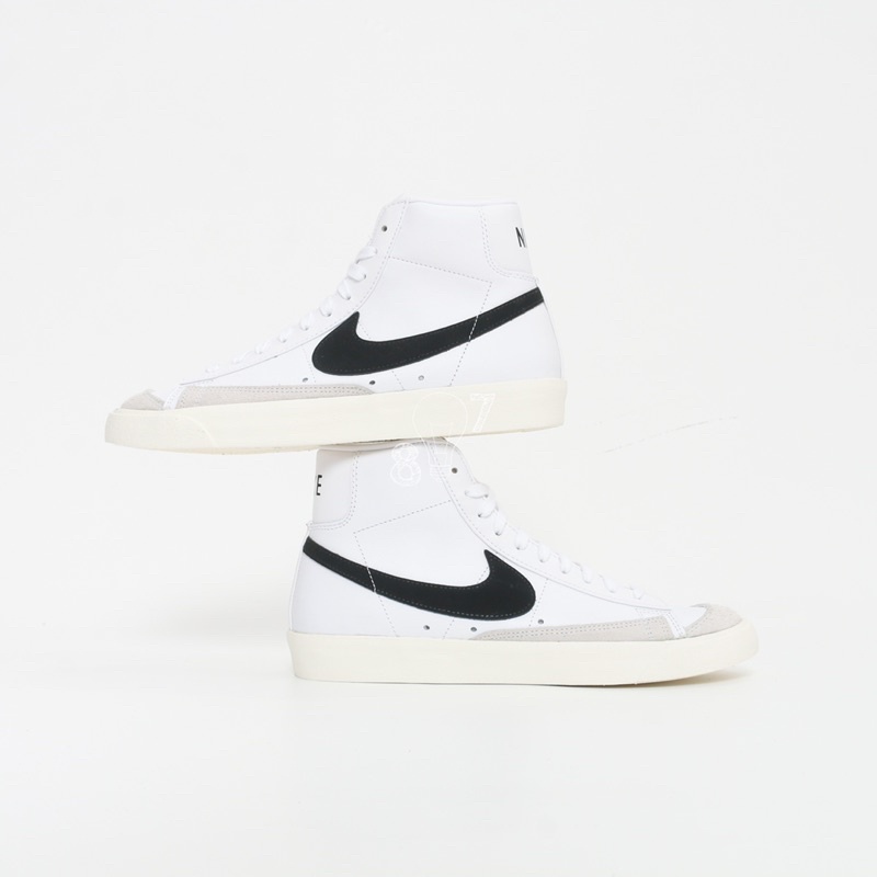 Blazer Mid 77 Vintage White/Black 100% Authentic