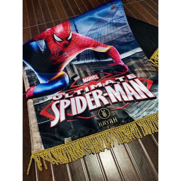 SAAJADAH ANAK SPIDERMAN llSAAJADAH KARAKTER RUMBAI TASLAN