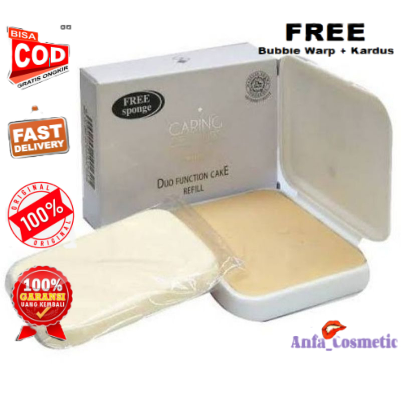 Caring Colours UV White Duo Function Cake - Refill
