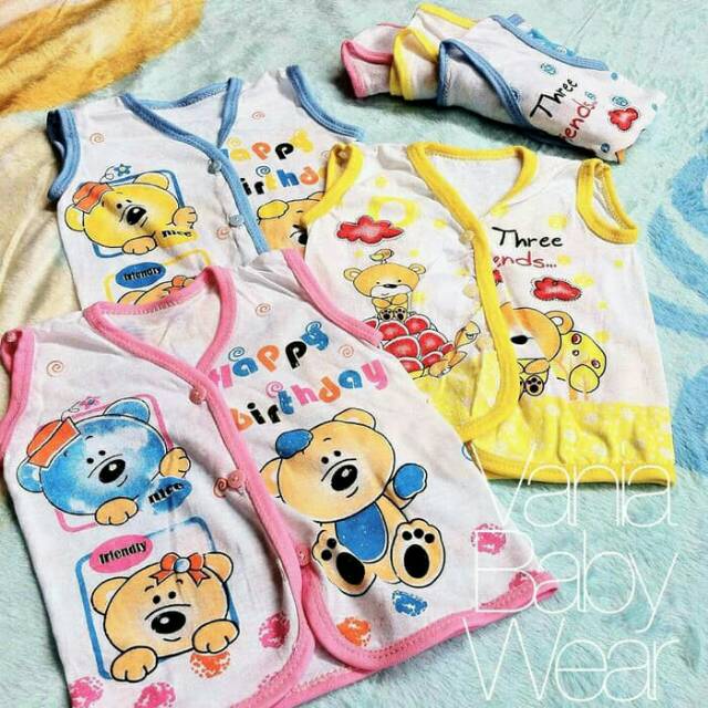  LUSINAN  12 PCS BAJU  BAYI  NEWBORN 0 6 BULAN YUKENSI BAJU  