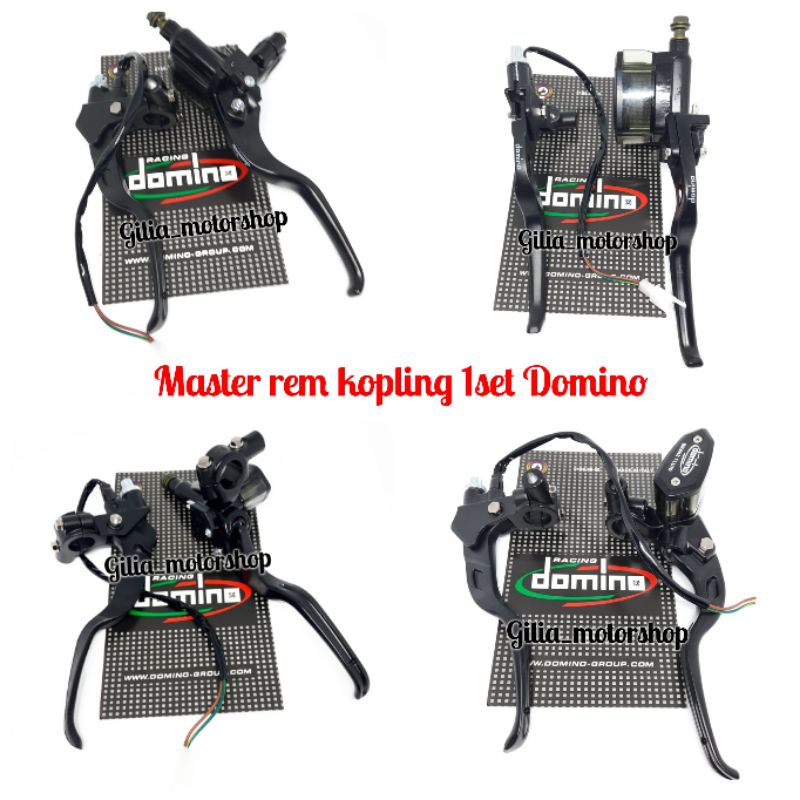 Master rem Handle Kopling Domino 1 set kiri kanan  Master Rem Kopling  Mos Traction Copy RCB Import Domino Vario, CBR 150R,