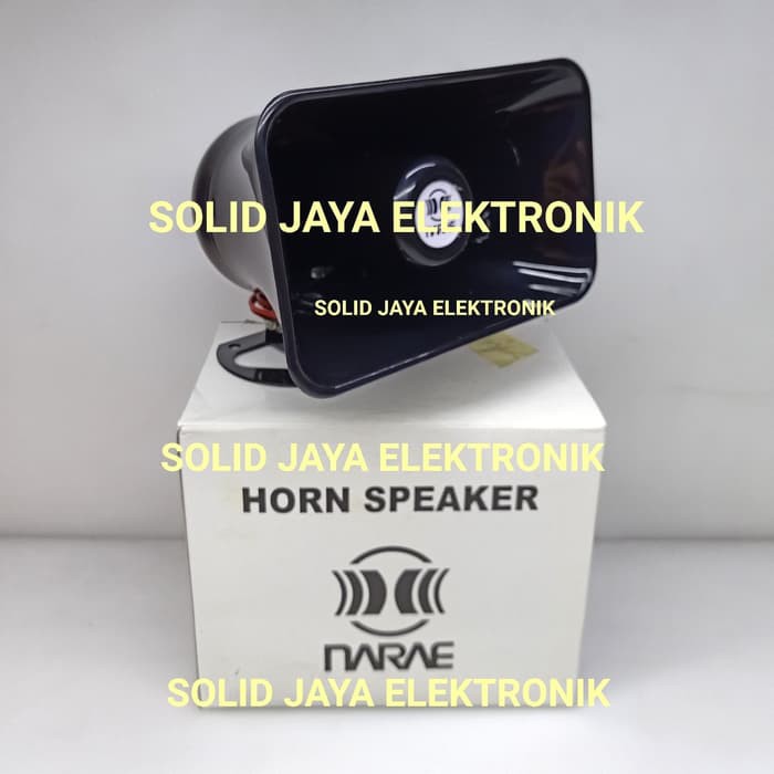 SPEAKER TOA MERK NARAE HORN CORONG HORN SPEAKER VOKAL SPEAKER MIDLE 12W 8 OHM KOTAK NARAE NSH-90