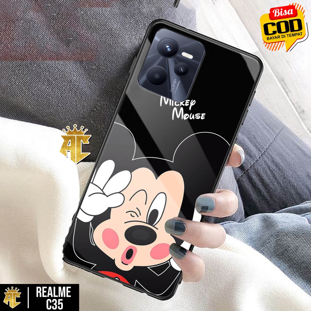 Case REALME C35 - Casing REALME C35 - Terbaru 2021 AERO CASE [ MOTIF dsny ] Silikon REALME C35  -  C