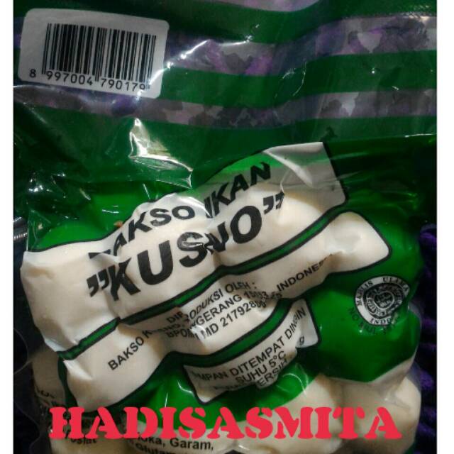 

BASO IKAN KUSNO 250GR BAKSO HALAL