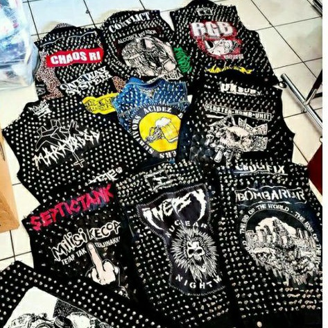 TERIMA JASA COSTUM JAKET PUNK