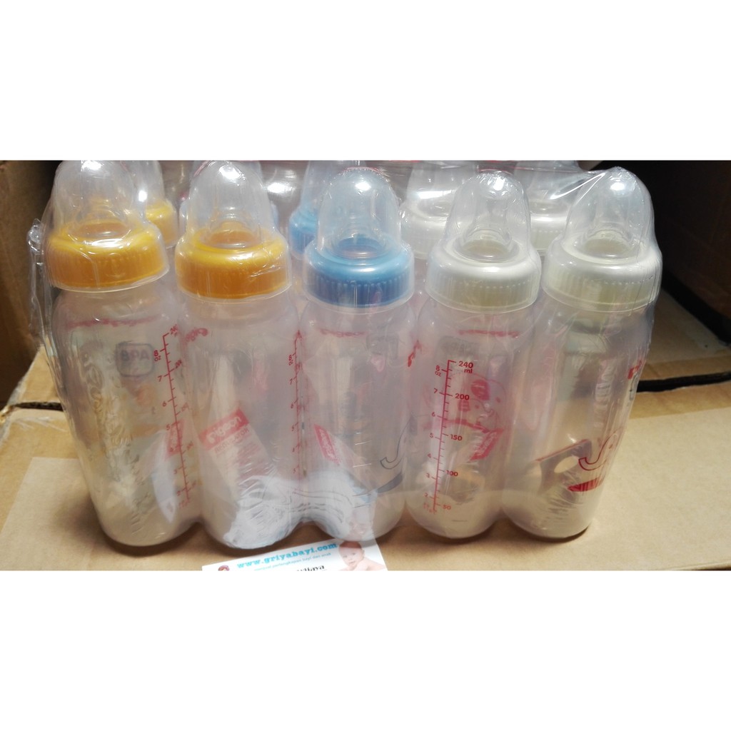 Pigeon botol susu 240 eco nipple silicone