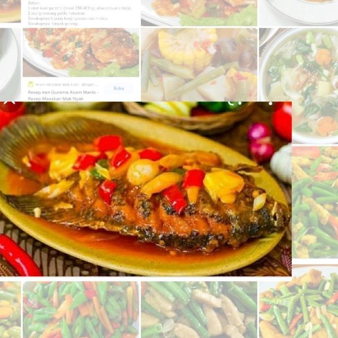 

\"\"\"\] gurame asam manis 500 gram siap makan