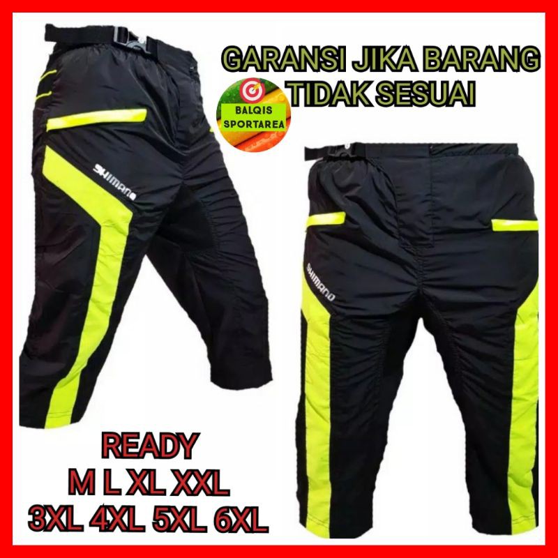 CELANA SEPEDA 3/4 - CELANA SEPEDA PENDEK MURAH - CELANA SEPEDA PRIA - CELANA GOWES - CELANA PAD MTB