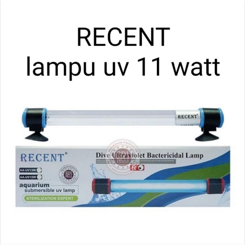 lampu uv aquarium lampu uv kolam ikan recent 11 watt