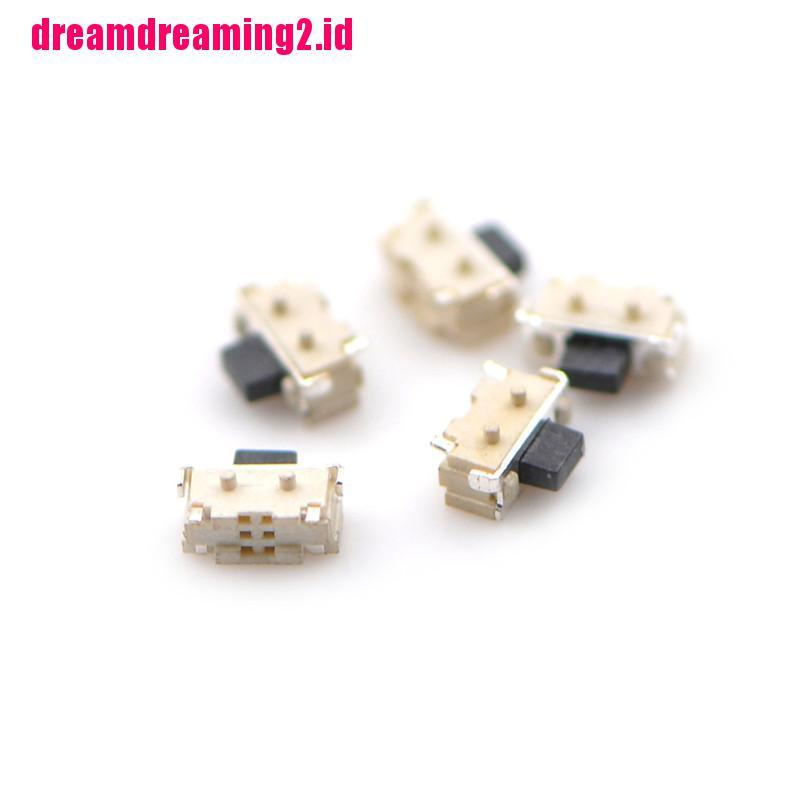 （✔✔❤() 20 Pcs Tombol Tekan Tactile Samping Mikro SMD SMT Ukuran 2x4mm