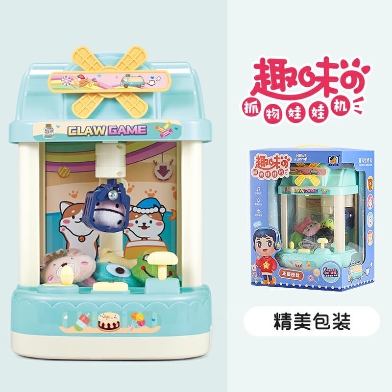 Mainan Anak Kekinian Joy Claw Machine/Mesin japit Boneka