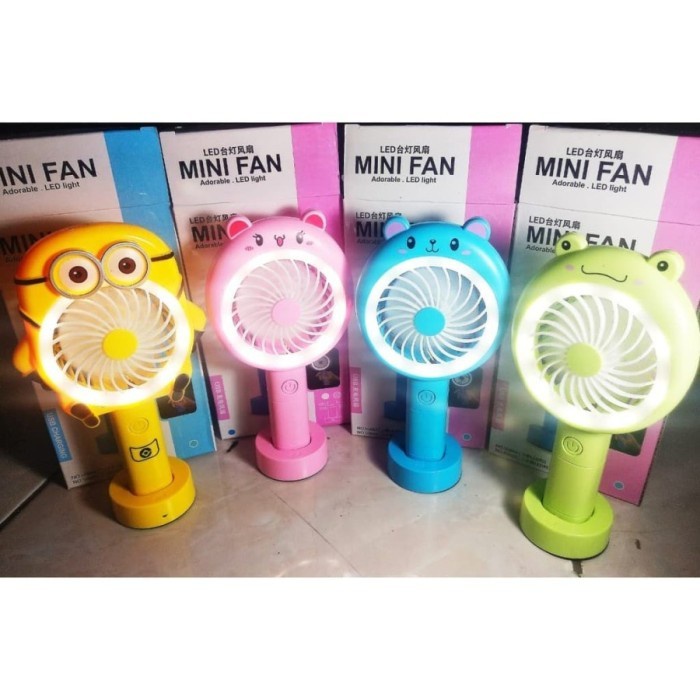 Promo Terbaru!!! Kipas Angin Karakter Mini Fan Portable Bisa Tegak Multifungsi/sesuai Stok