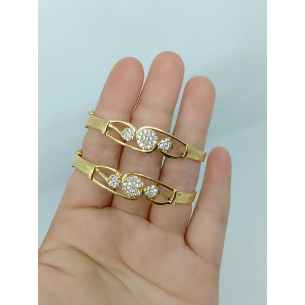 gelang bangle corr mp bulat silver925