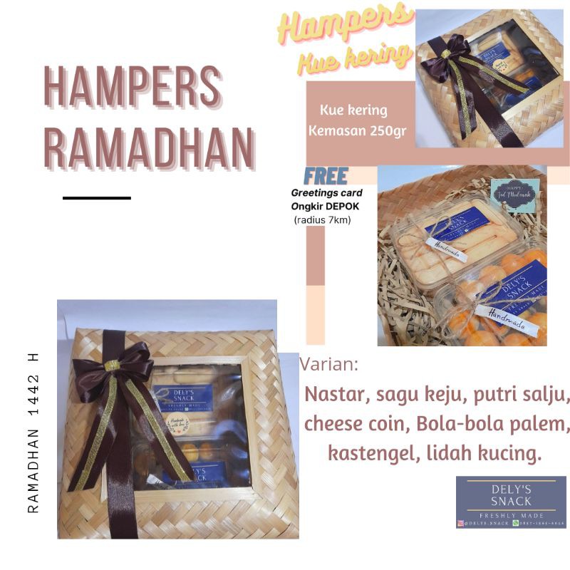 

Hampers kue kering (homemade)