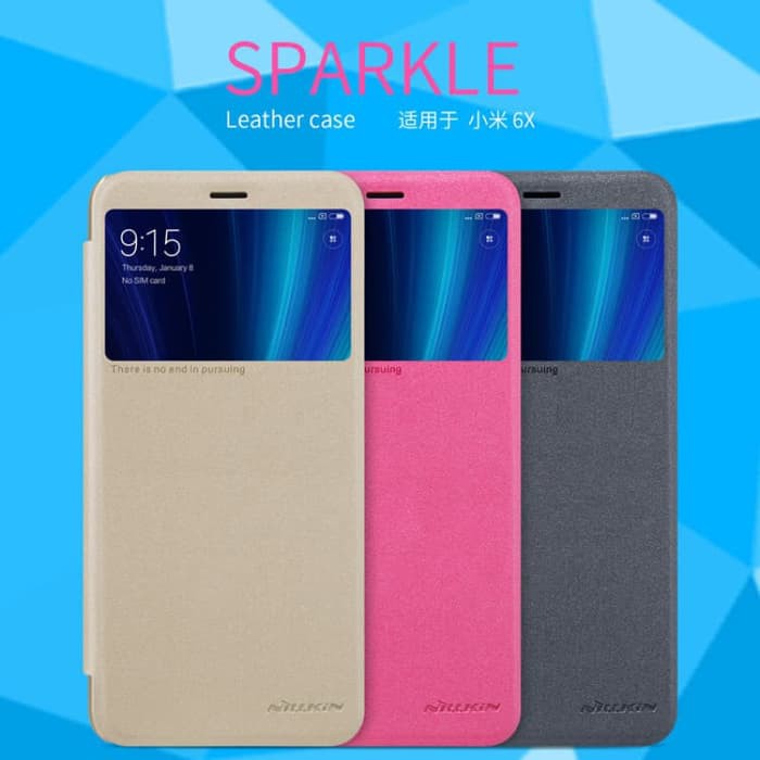 Xiaomi Mi 6X (A2) Flip Cover NILLKIN Sparkle Case