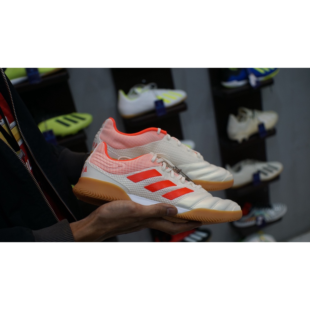 Sepatu Futsal Adidas Copa 19.3 IN Sala White Original