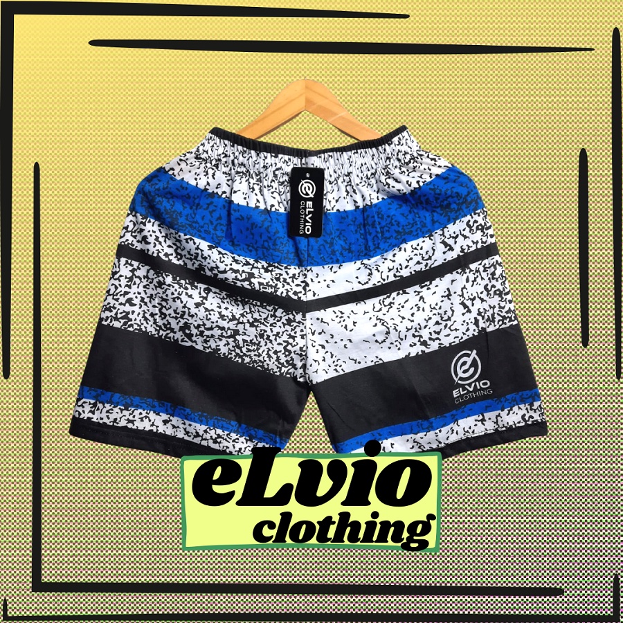 Celana boxer distro premium elvio clothing | Celana pendek | Celana distro