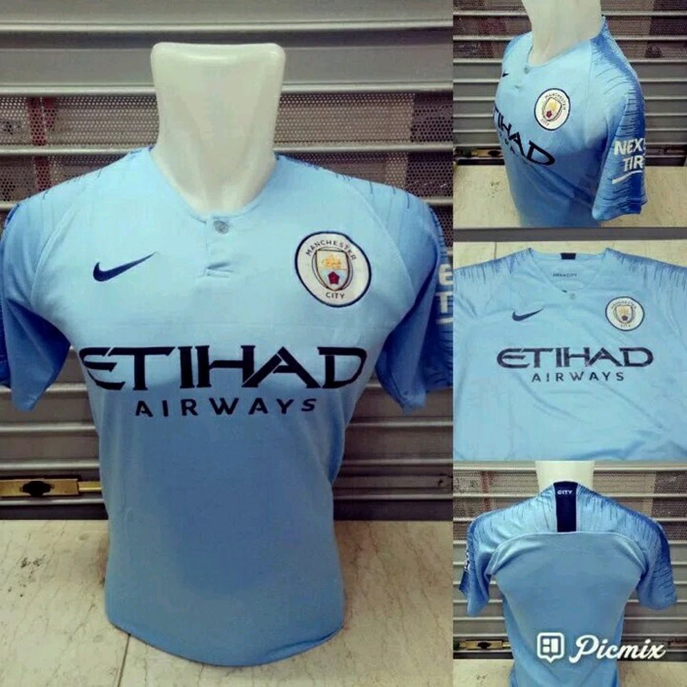 Dijual JERSEY BARU MAN CITY HOME 2018 2019 GRADE ORI Diskon