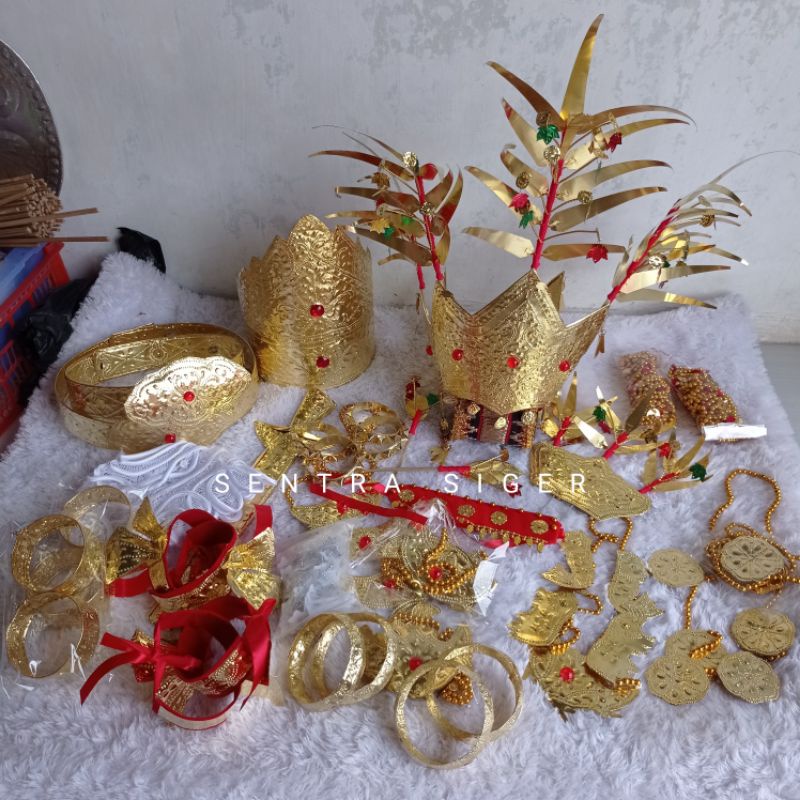 SIGER HAMBALI PESISIR ADAT LAMPUNG + ACCESSORIES LENGKAP