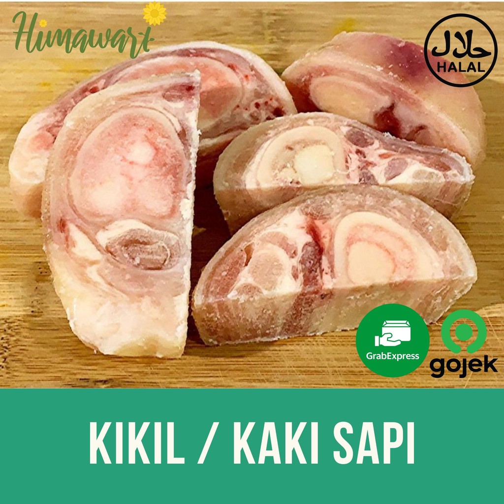 

KIKIL KAKI SAPI / TUNJANG SAPI POTONG SIAP MASAK - 1 Kg