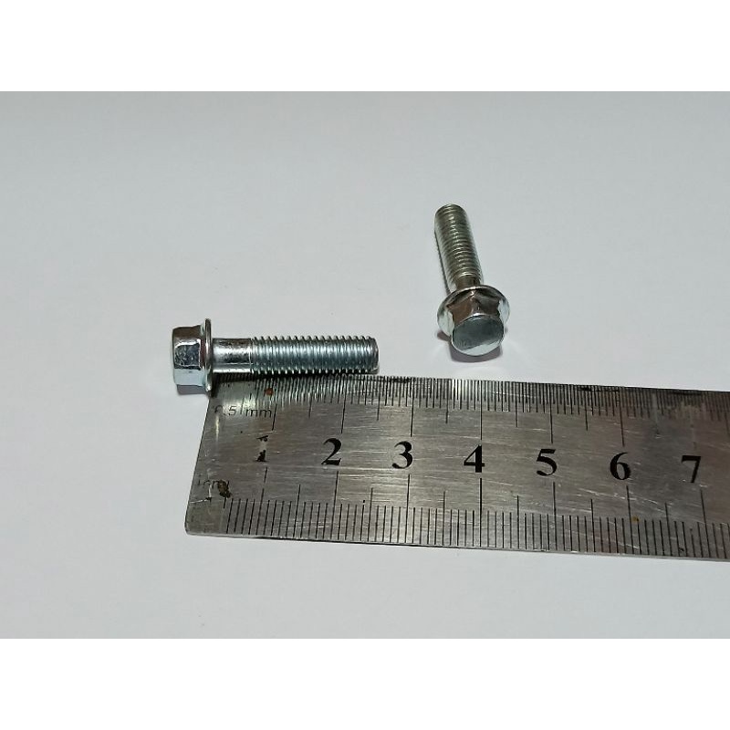 BAUT 10 KEPALA KUNCI 8 PANJANG DRAT 25MM