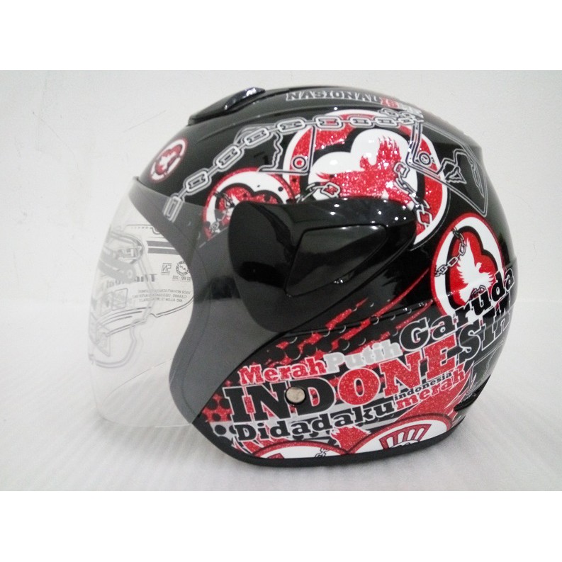 Ganz Helm / Helmet G16 Nasionalisme Black Diamond VT L