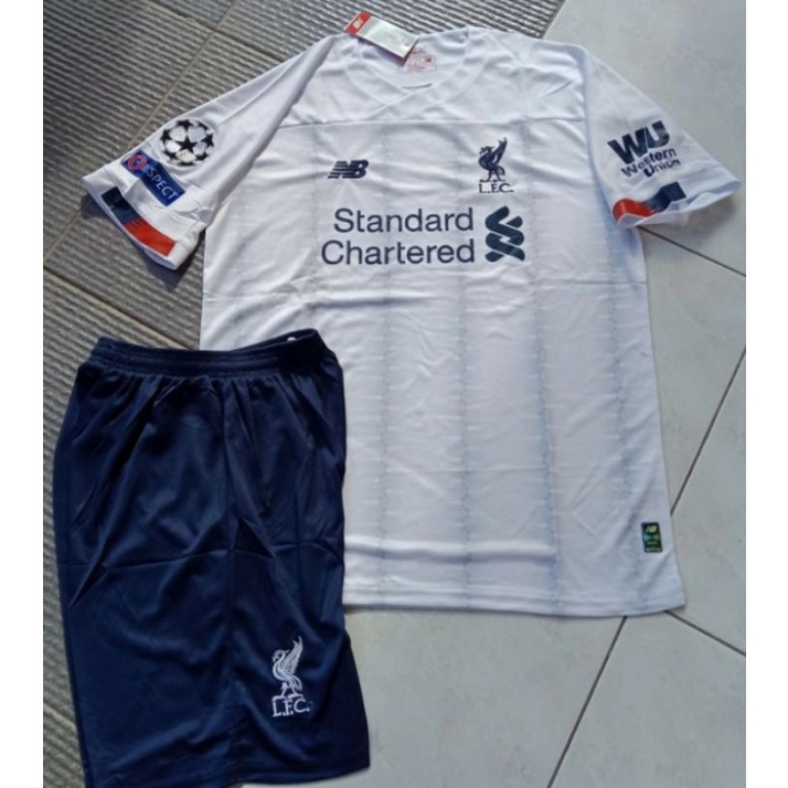obral cuci gudang Jersey Liverpool plus celana 1 stel