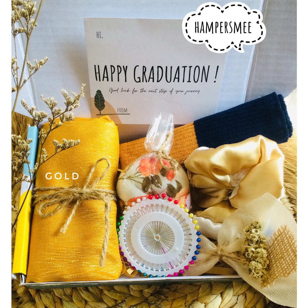 GRADUATION GIFT HIJAB SET/Kado wisuda hijab set/Hamper Wisuda/Hadiah wisuda murah/Hampers Hijab