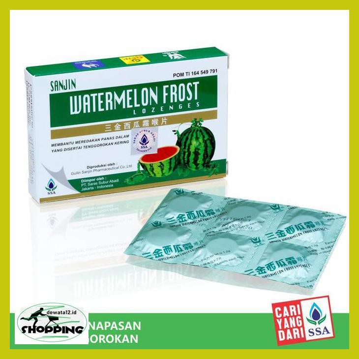 

Obat Herbal- Sanjin Watermelon Frost Lozenges 6Eruio46-