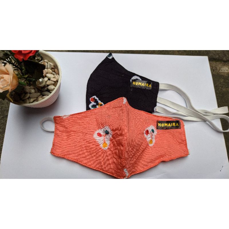 MASKER KAIN HIJAB MOTIF