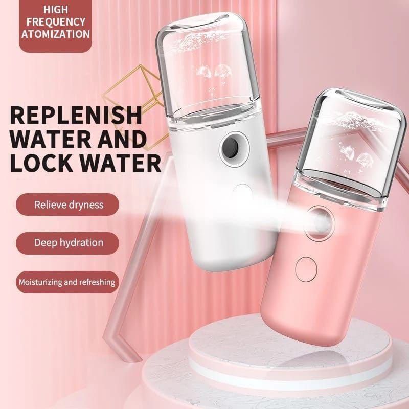 PROMO!!!NANO SPRAY FACE MIST SPRAYER USB HUMIDIFIER MINI PORTABLE