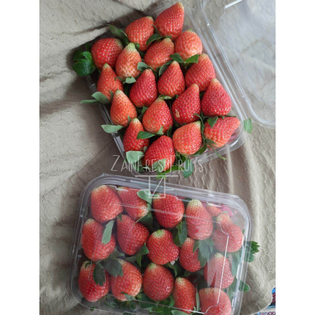 buah strawberry fresh 250gr