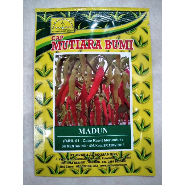 Benih Cabe Rawit MADUN 10 Gram - Bibit cabai MADUN - Crm MADUN