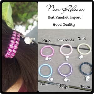 IKAT RAMBUT KOREA KABEL SPIRAL