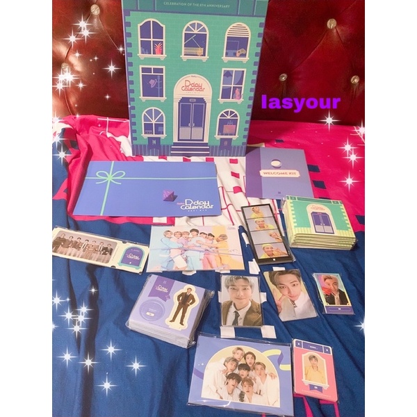 (READY) BTS Festa D-Day Calender 8th Celebration 2021 Sharing