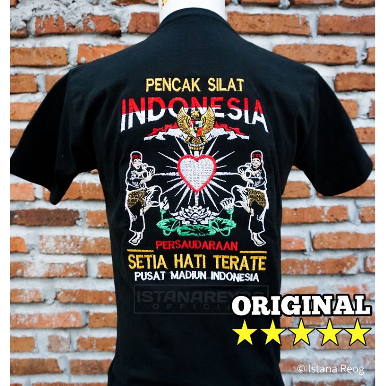KAOS WARGA PSHT BORDIR 004 / JEMPER PSHT / SETIA HATI TERATE / SAKRAL WARGA PSHT/ KAOS WARGA PSHT / KAOS JEMPER SETUA HATI / KAOS TERATE