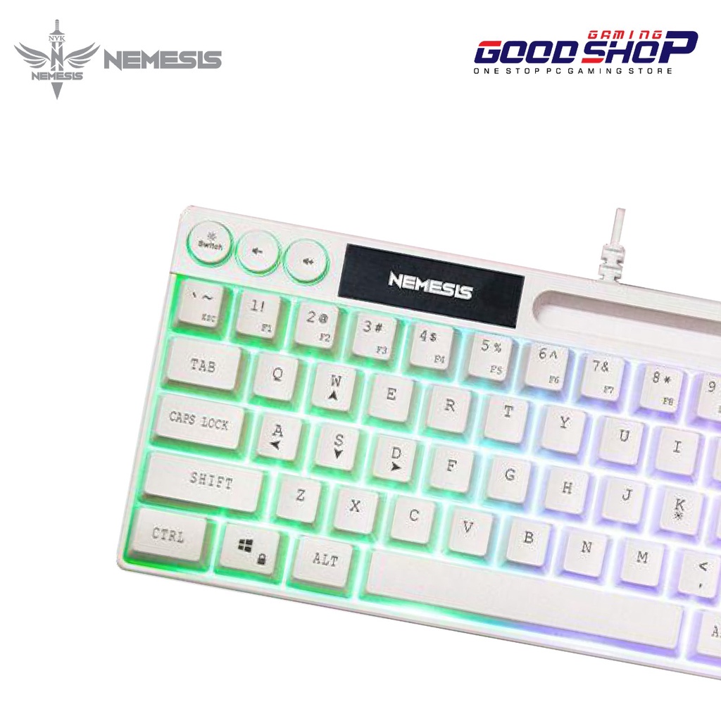 NYK Nemesis ERIS K-06 mini RGB Stand Holder Membrane - Gaming Keyboard