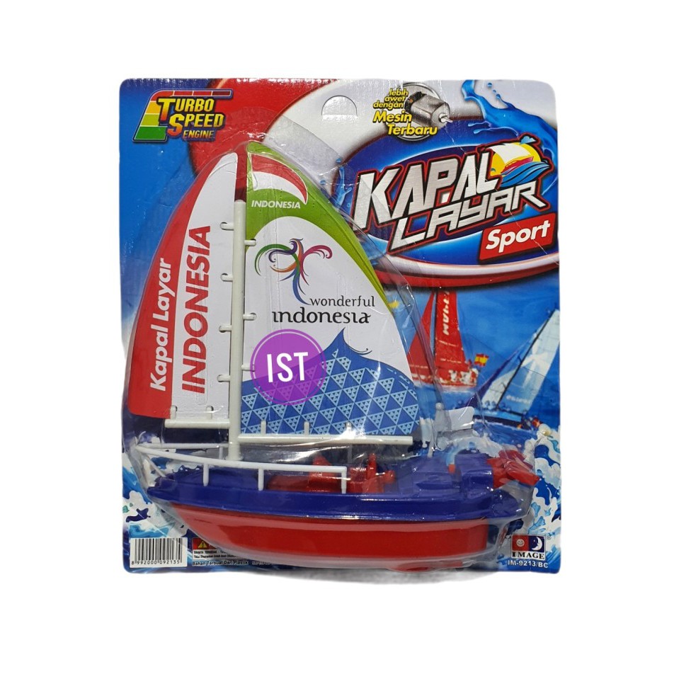 mwn.toys Mainan Kapal Layar Sport / Kapal di Air No.IM-9213/BC