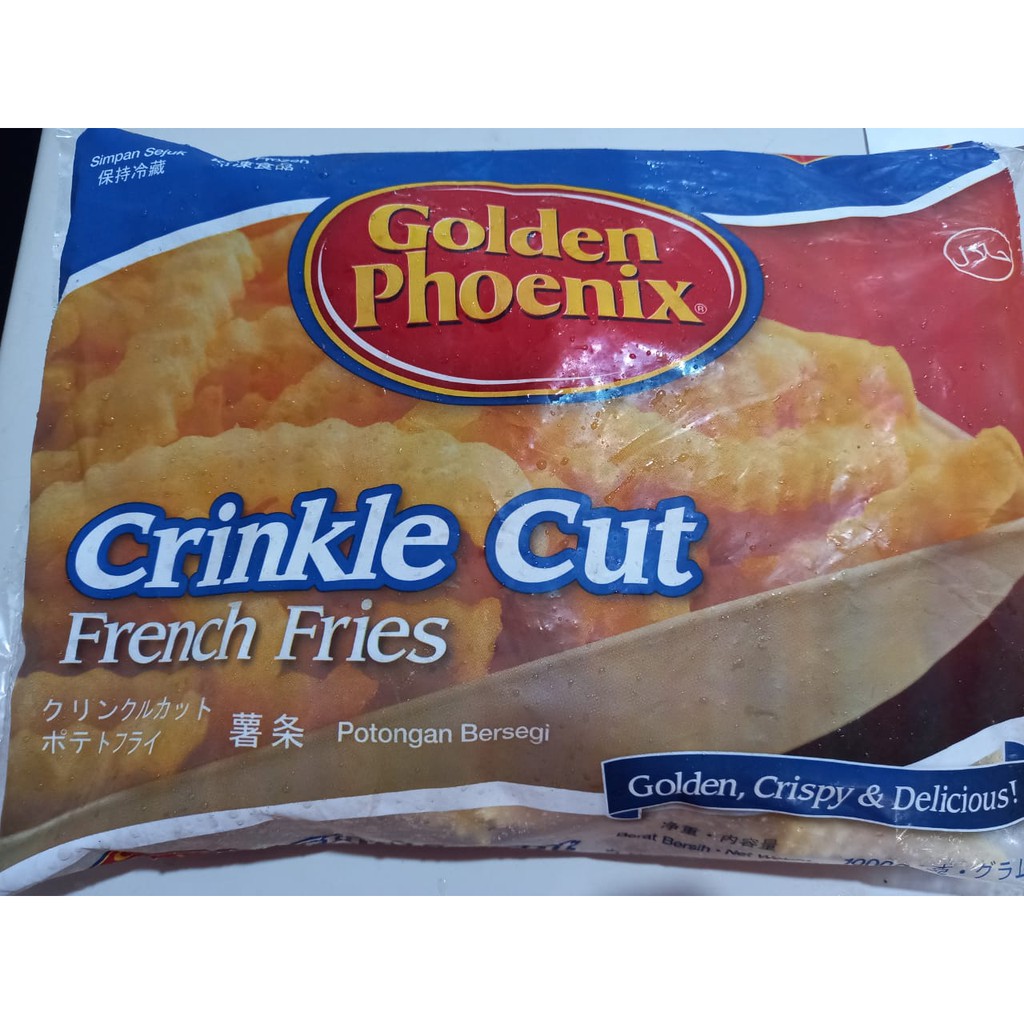 

Golden Phoenix Shoestring French Fries / Kentang Lurus 1000 Gram
