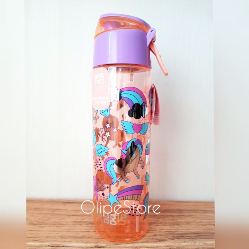 SMIGGLE - Spritz LID Bottle Botol Minum Smiggle (Unicorn)