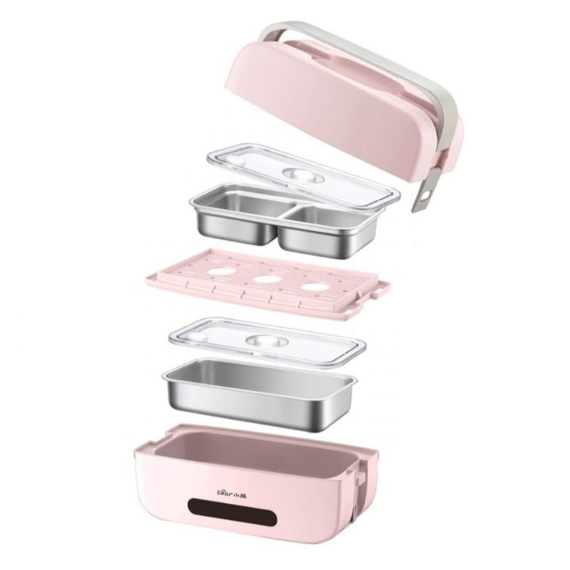 Bear tempat makan elektrik lunch box electric